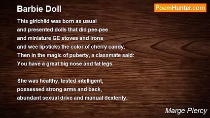 Marge Piercy - Barbie Doll