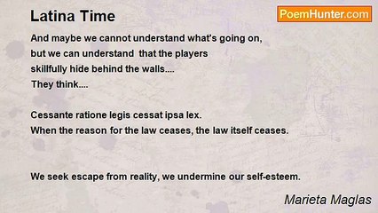 Marieta Maglas - Latina Time