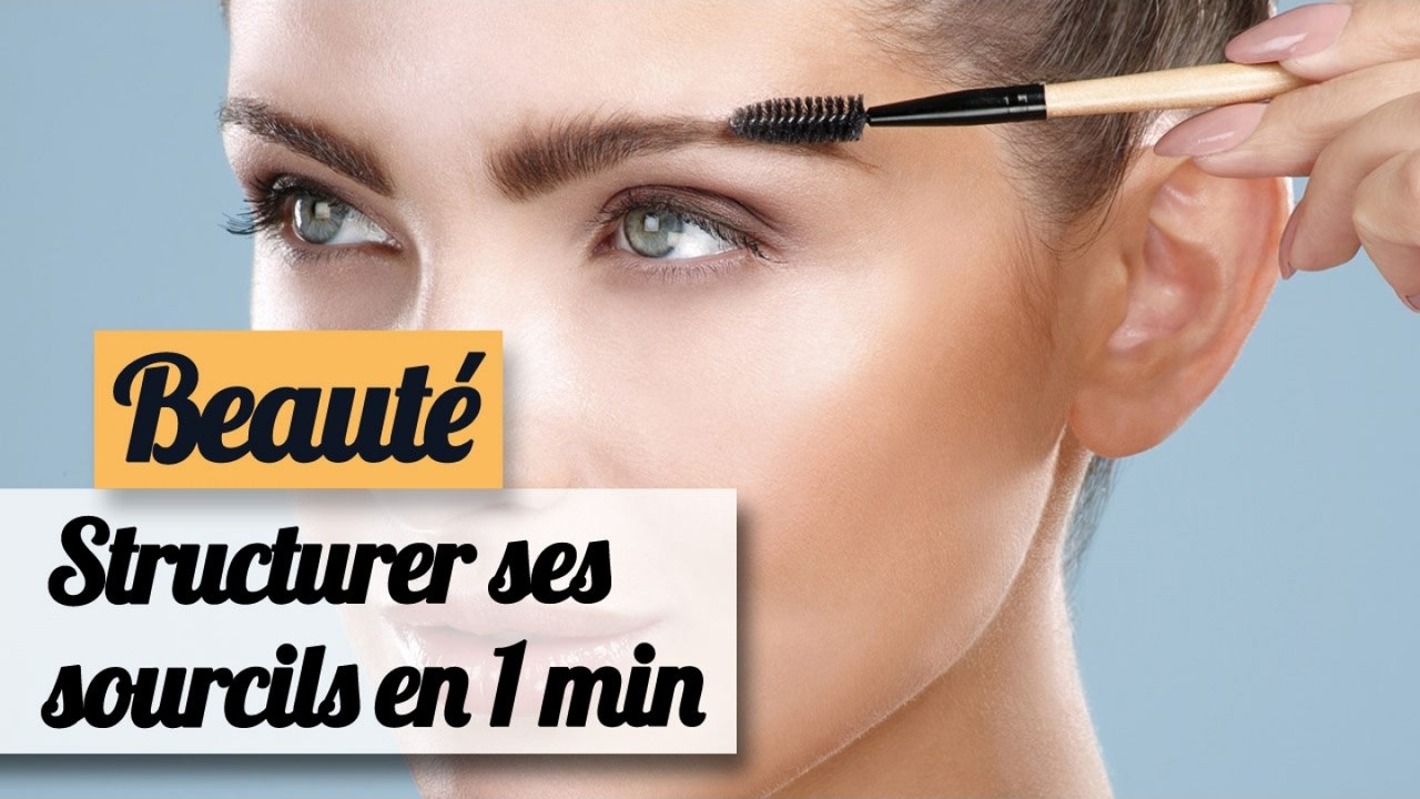 Dessiner ses sourcils en 1 min chrono - Tuto beauté