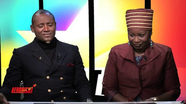 Afronight du 041114 MONNOU Binouri Brice MONNOU et Aïssa OUMAROU “Réseau FECODEV” Et Abel MAXWELL: Auteur-Compositeur-Interprète