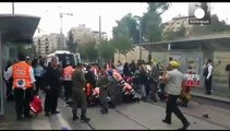 One dead after Palestinian motorist rams car into pedestrians in Jerusalem