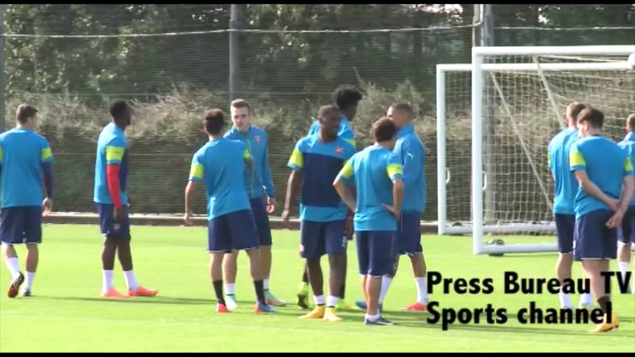Arsenal Full Training session 2014/2015