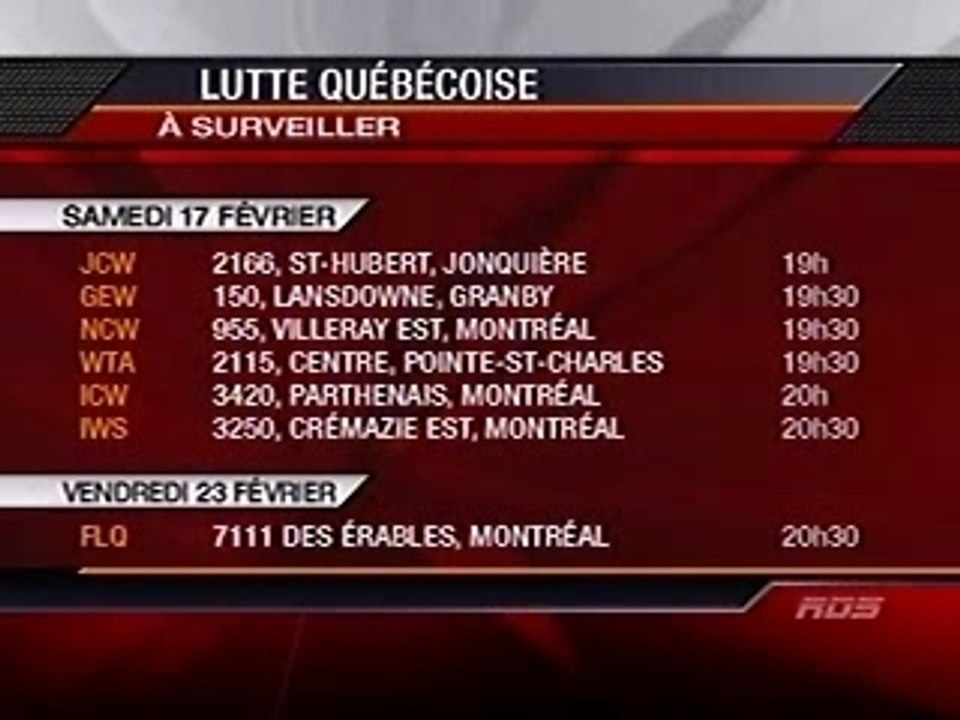 T O W , Rhino au Québec