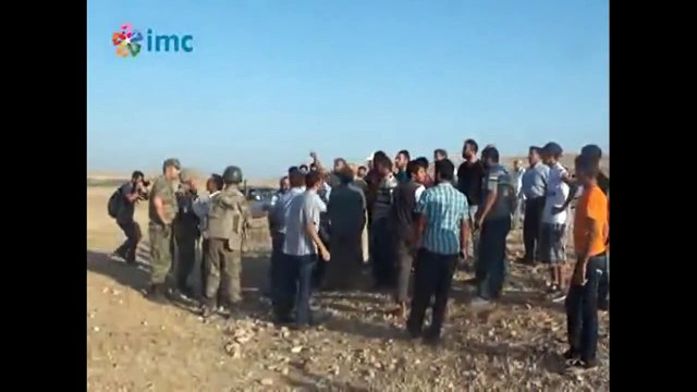 IŞİD Türkiye sınırından Kobaniye saldırıyor