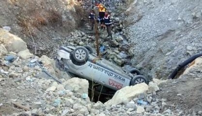 Maden Ocağına Giden Gazeteciler Kaza Geçirdi