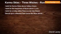 David Lacey - Karma Skies - Three Wishes - Romantic Delusions