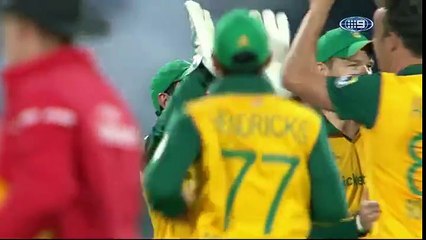 Brilliant catch of Quinton DC Vs Australia first T20.