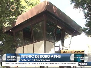 Detienen a 2 PNB por robo a funcionarios del mismo organismo