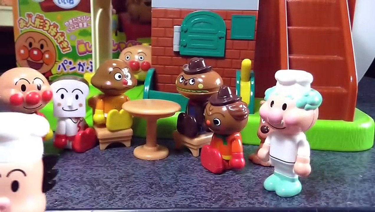 anpanman toys cartoon アンパンマン　おもちゃでアニメｗｗ　わくわくおしゃ...