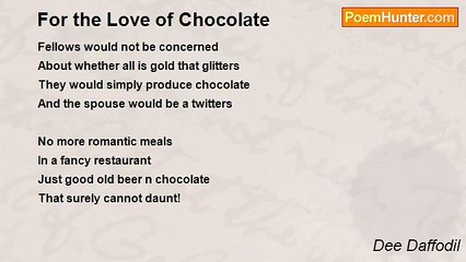 Dee Daffodil - For the Love of Chocolate