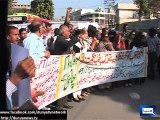 Dunya News - Demonstrations against couple's murder held outside Lahore Press Club
