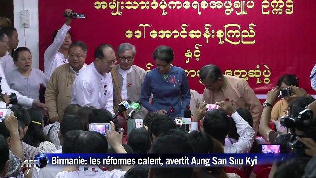 Aung San Suu Kyi estime que les réformes ont calé en Birmanie