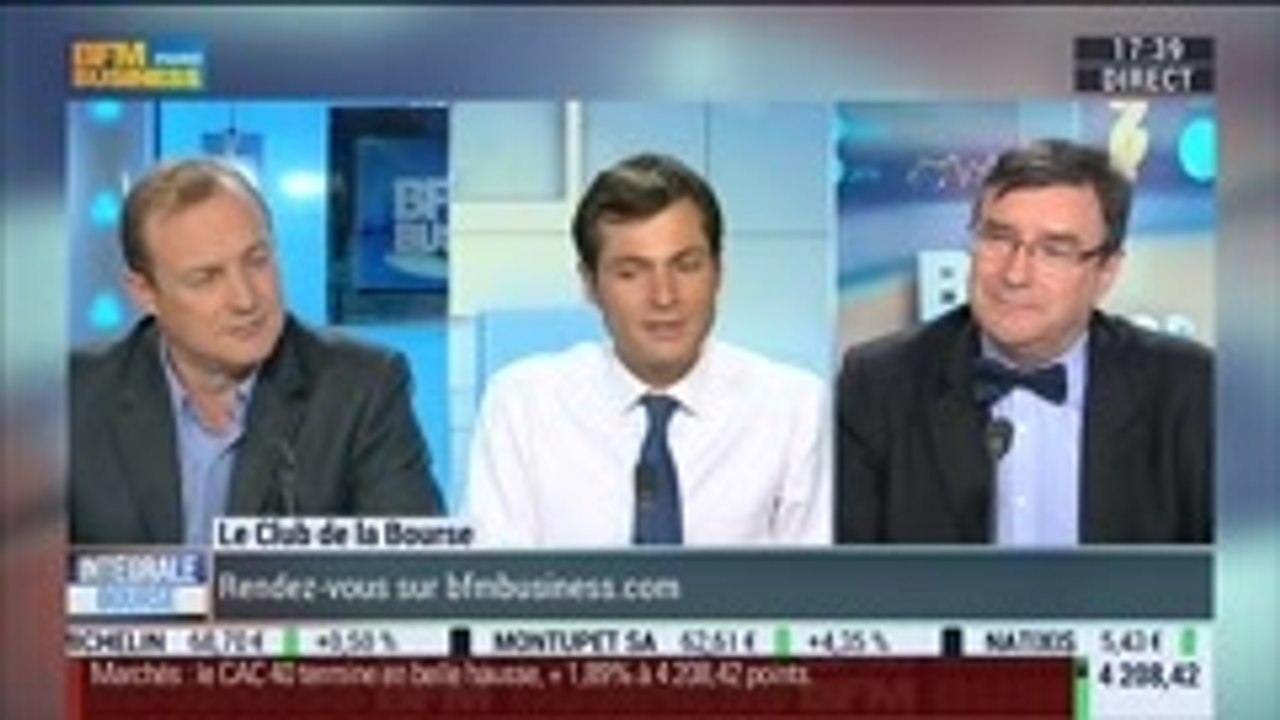 Le Club de la Bourse: Emmanuel Soupre, François Chaulet et Jérôme Vinerier - 05/11