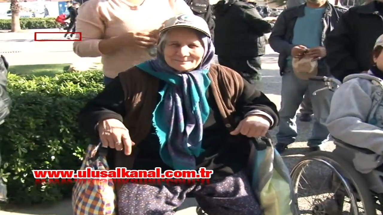 Engellilere icra şoku!