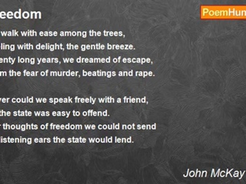 John McKay Withey - Freedom