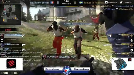 Ninja in Pyjamas vs Team Platinium CM.TV ESWC World 2014