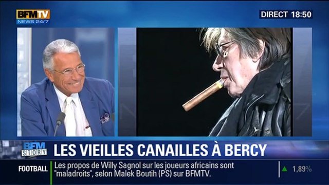 BFM Story: Les Vieilles Canailles vont-elles allumer le feu ce soir à Bercy ? - 05/11