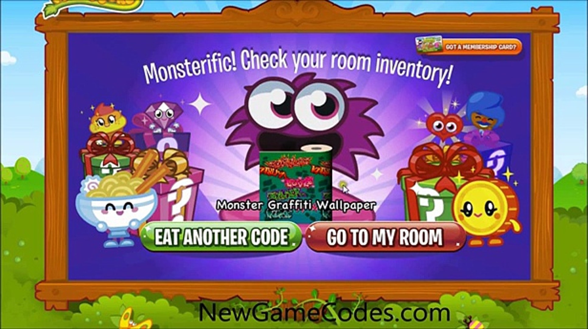 Moshi Monsters Secret Codes November 2014 Video Dailymotion