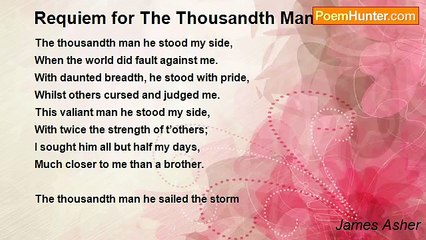 James Asher - Requiem for The Thousandth Man