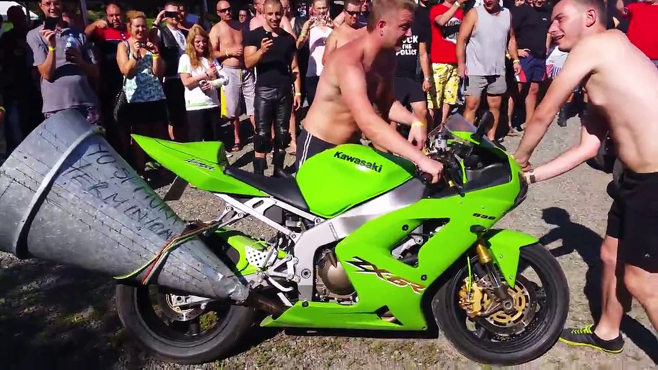 Kawasaki ZX6R Egzos Sesi - Araba Tutkum