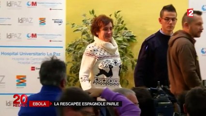 Ebola : "Je me suis accrochée à ma famille", témoigne l'aide-soignante espagnole guérie