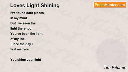 Tim Kitchen - Loves Light Shining