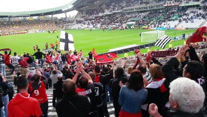02/11/14 : FCN-SRFC : vu du kop, salut des joueurs