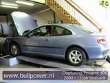 Chiptuning Peugeot 406 2000 i 133pk testbank Bullpower.wmv