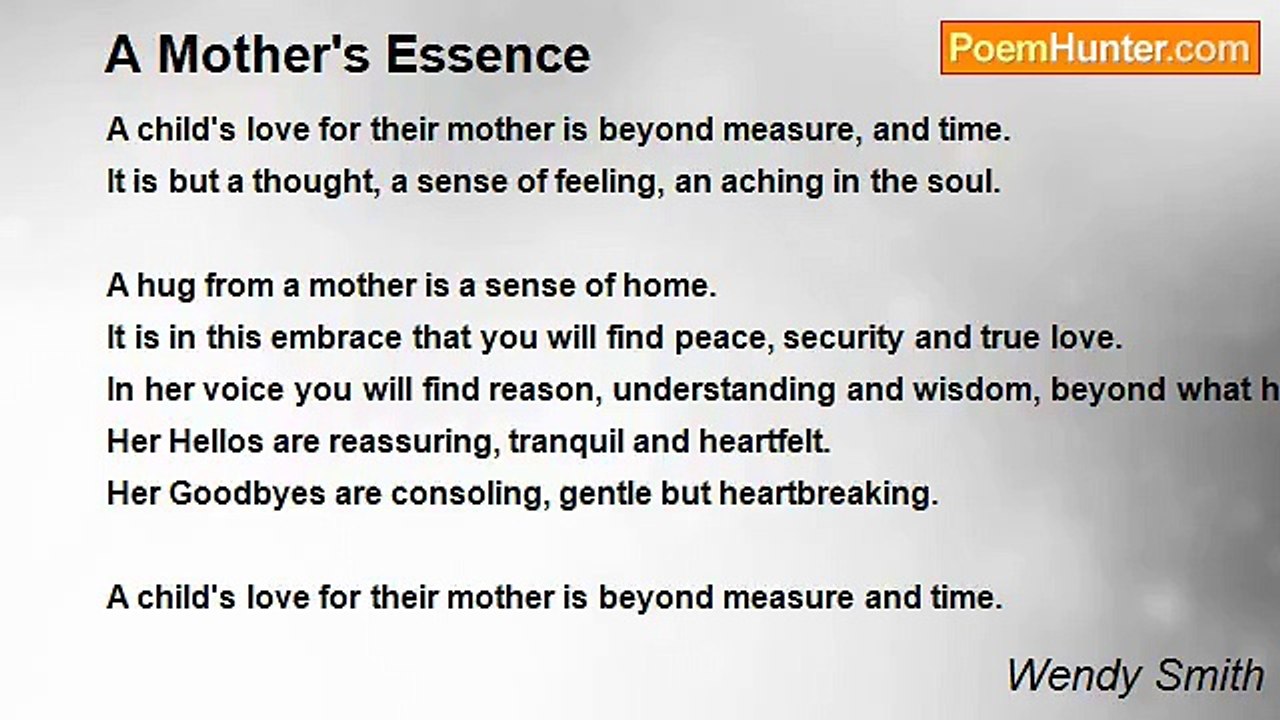 Wendy Smith - A Mother's Essence