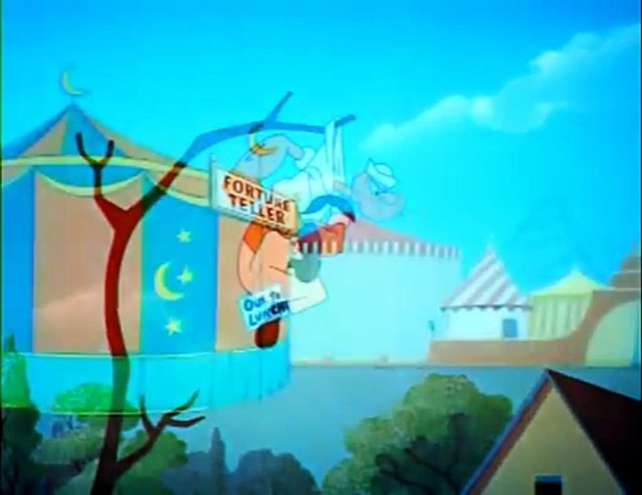 Popeye - The Crystal Brawl (1957)  Classic Animated Cartoon