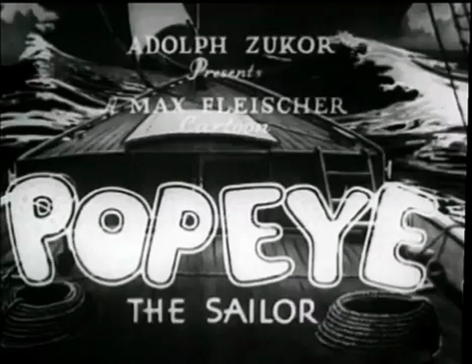 Popeye - With Little Swee'Pea (1936) Classic Animated Cartoon