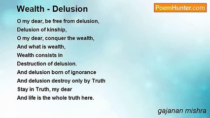 gajanan mishra - Wealth - Delusion