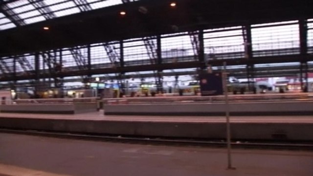 Train strike delays German efficiency