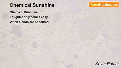 Kevin Patrick - Chemical Sunshine