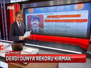 Bu vatandaşın öyle bir ismi var ki dünya rekoru almak için uğraşıyor
