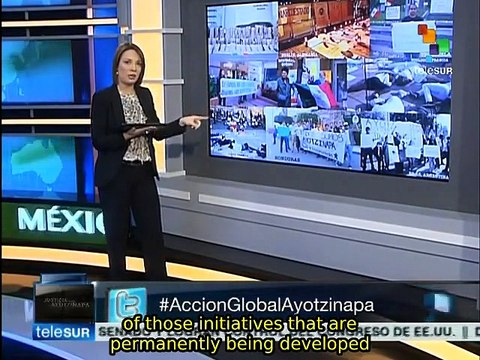 World social media speaks out for Mexican missing students