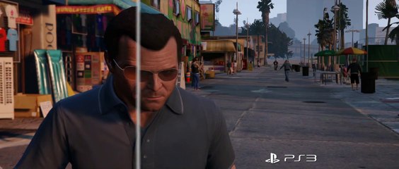 Grand Theft Auto V - Comparaison PS3 et PS4 [FR]