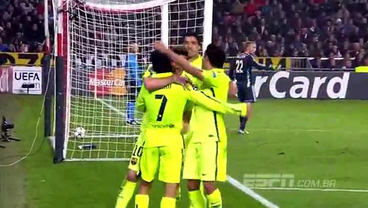 Buts Ajax Amsterdam FC Barcelone 0-2 (05-11-2014)