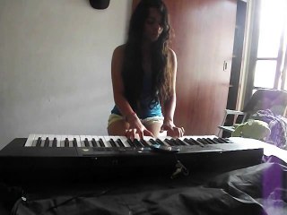 bailando solo los bunkers teclado acompañamiento