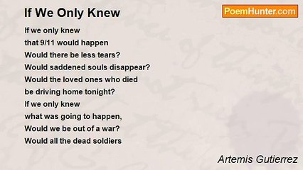 Artemis Gutierrez - If We Only Knew