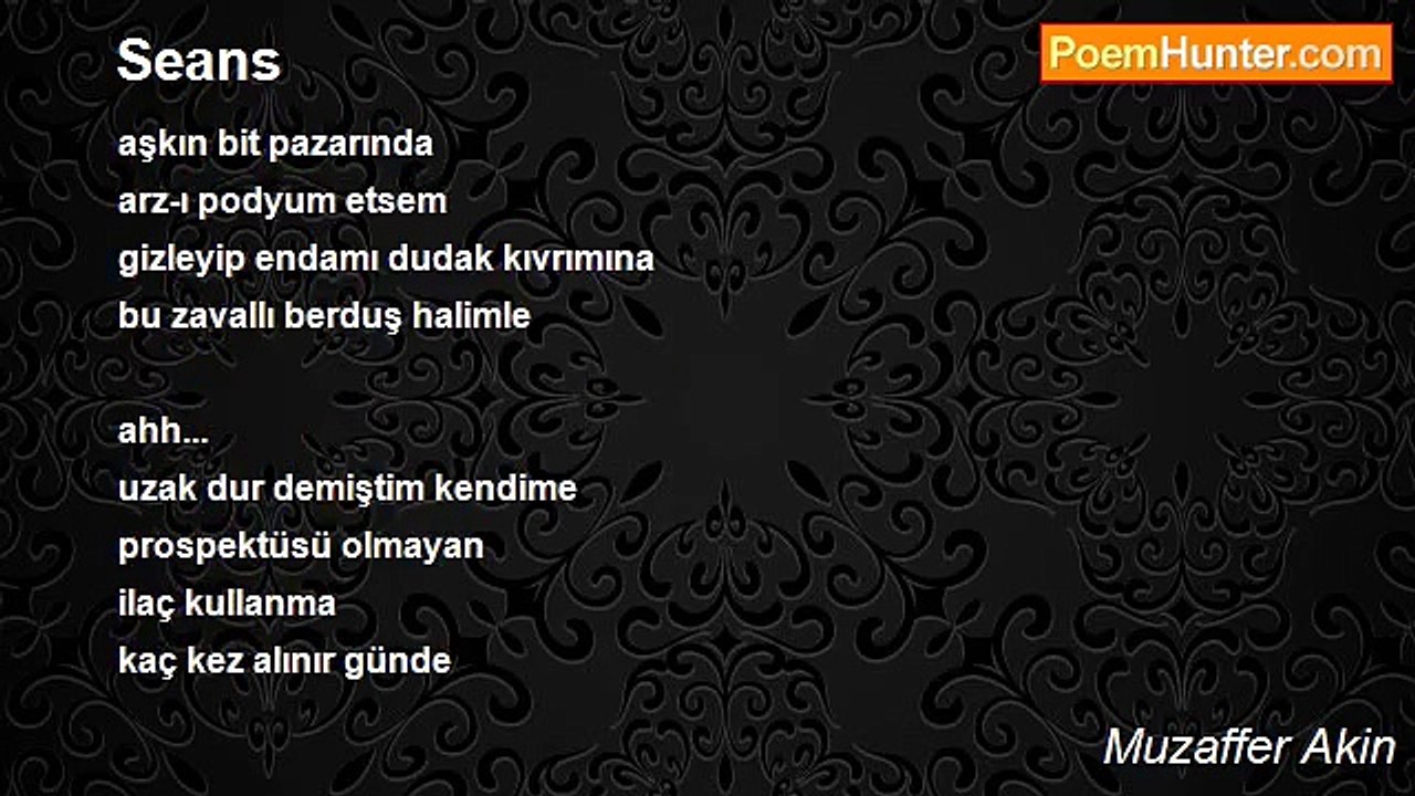 Muzaffer Akin - Seans