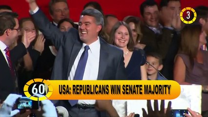 In 60 Seconds: Republicans Win Senate Majority