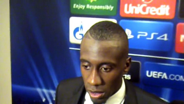 Réaction de Blaise Matuidi en zone mixte après PSG-Nicosie (1-0)