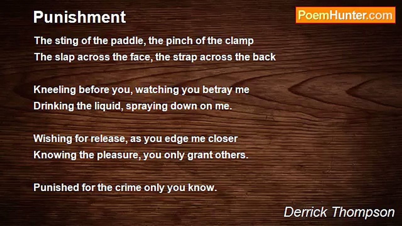 Derrick Thompson - Punishment