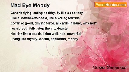 Moses Samandar - Mad Eye Moody