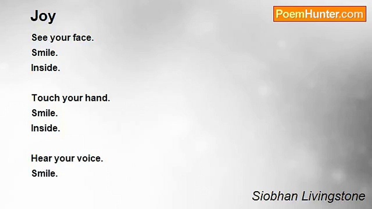 Siobhan Livingstone - Joy