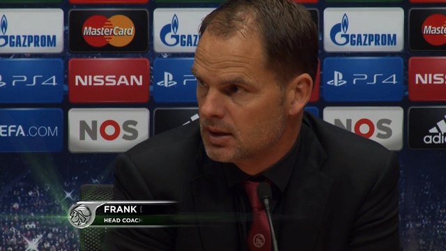 De Boer: Fuimos mejores que el Barcelona