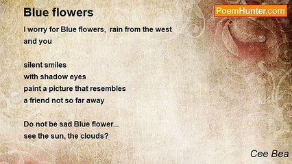 Cee Bea - Blue flowers