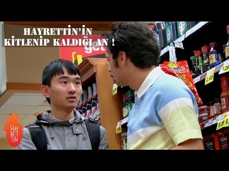 Hayrettin'in Kitlenip Kaldığı An !