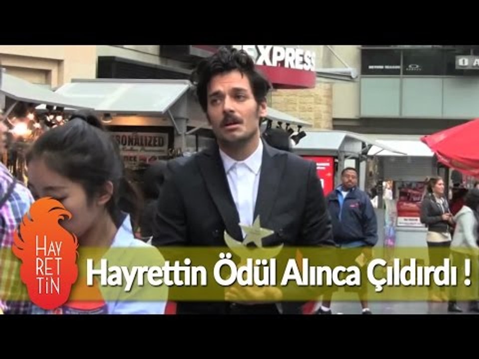 Hayrettin ödül alınca çıldırdı !